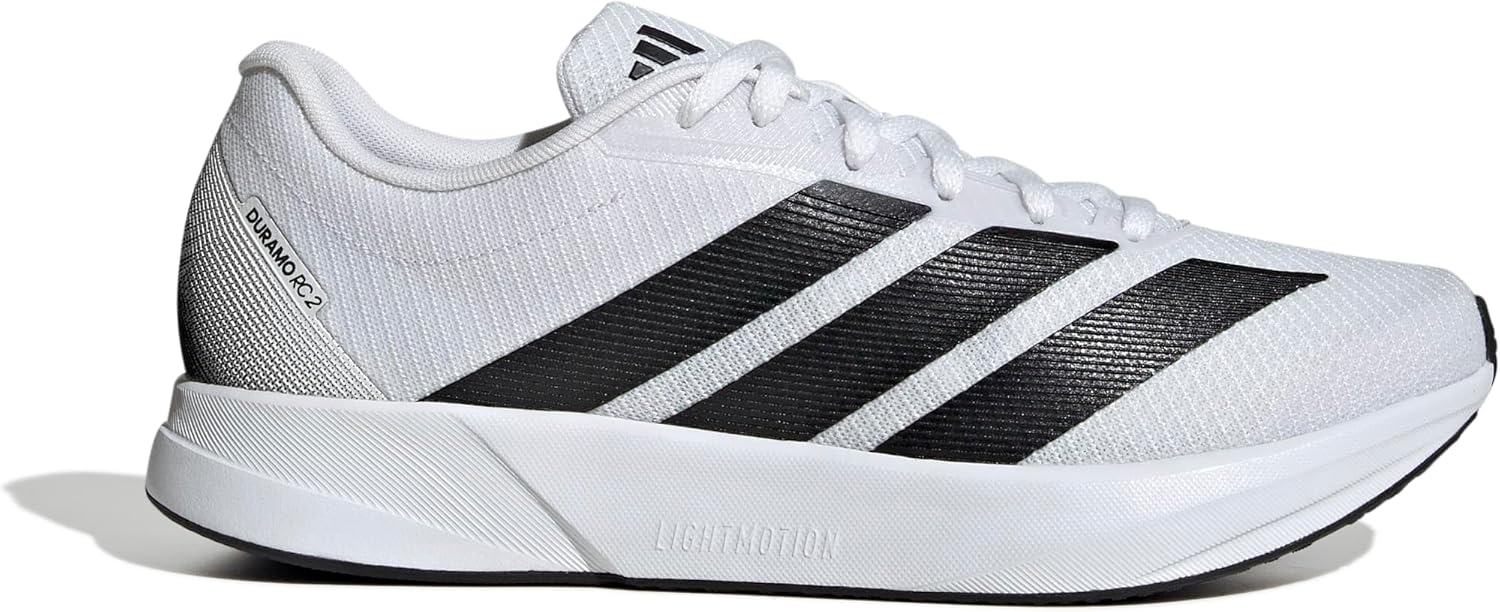 Мужские кроссовки для бега Adidas Duramo RC2, белый/черный — фото 2