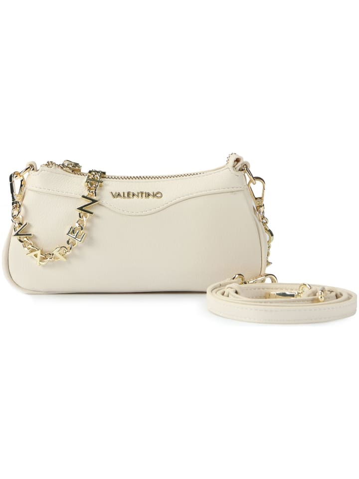 

Valentino Сумка Elly через плечо, 20 см, цвет экрю