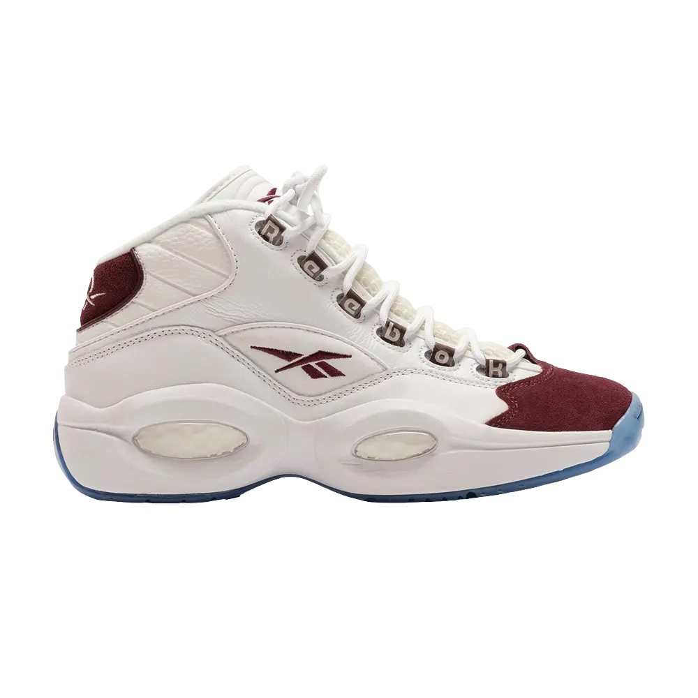 

Кроссовки Packer Shoes x Question Mid Reebok, белый