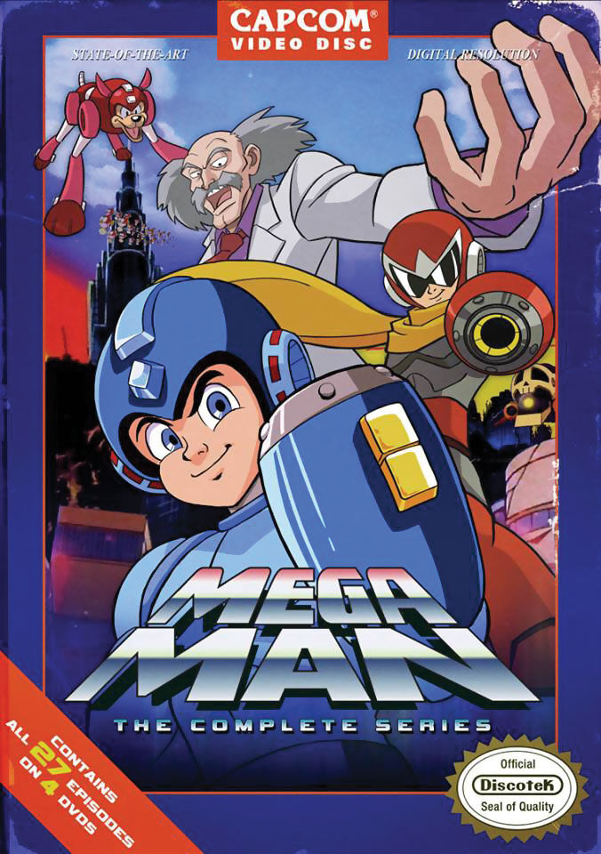 

DVD диск Mega Man DVD Complete Series (D)