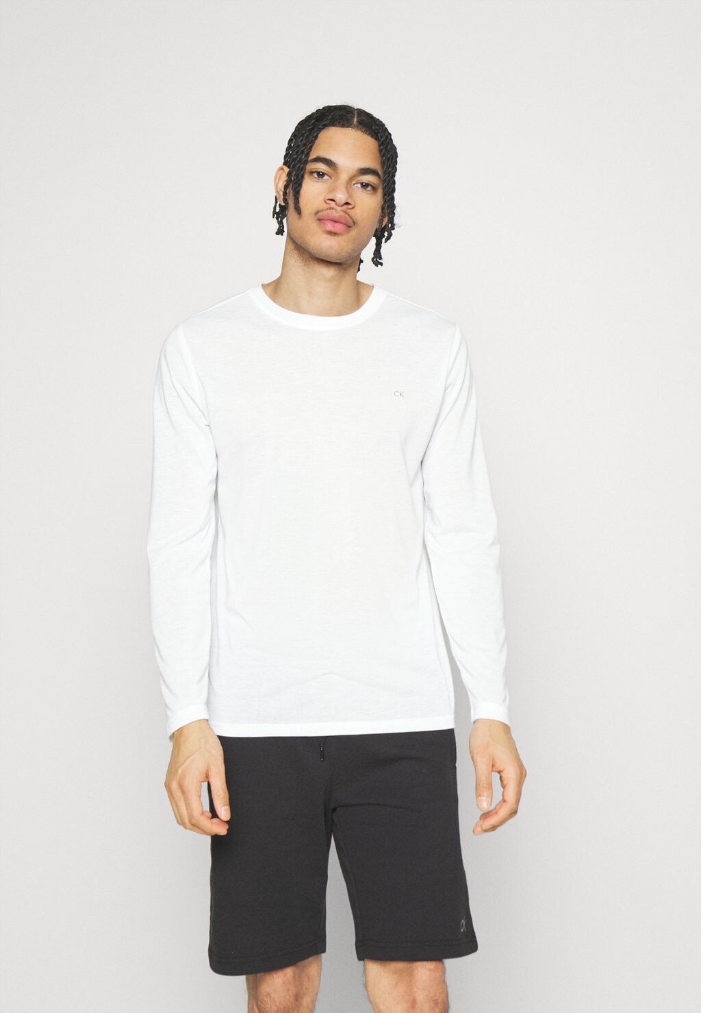 Футболка с длинными рукавами Calvin Klein, светло-розовый — фото 2