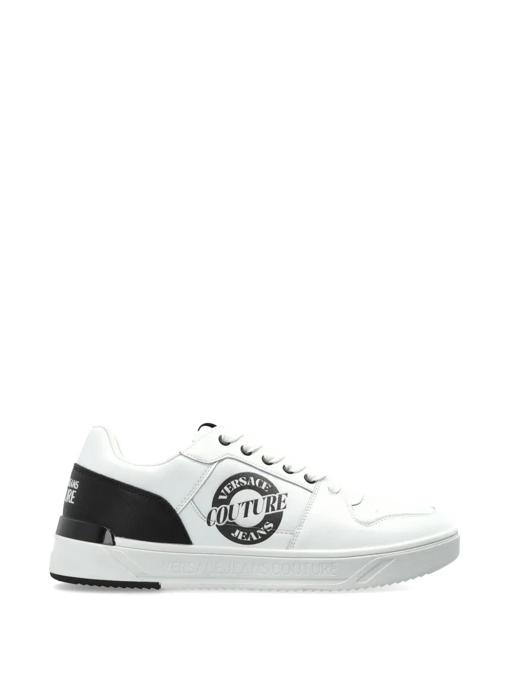 Кроссовки с логотипом Starlight Versace Jeans Couture, белый
