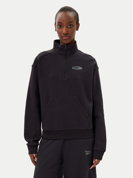 

Толстовка обычного кроя 100214264 Reebok, черный