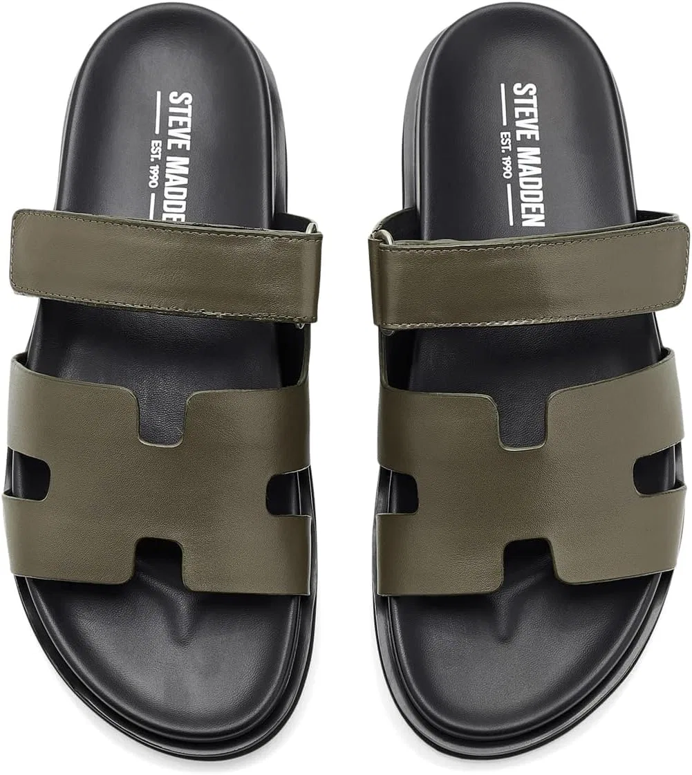 Сандалии с ремешком Steve Madden, зеленый — фото 2