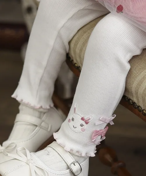 Штаны-спатсы из хлопка с растяжкой coeur a coeur off-white