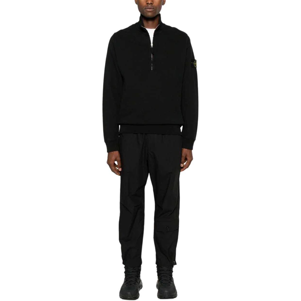 

Толстовка мужская черная Stone Island, черный