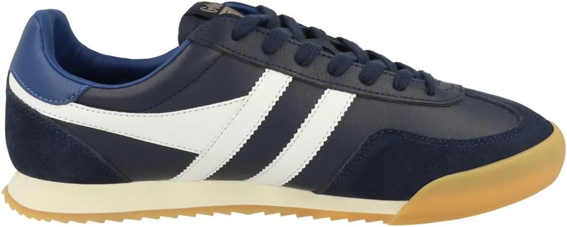 Кроссовки Gola Europe Leather for Men, Blue — фото 3