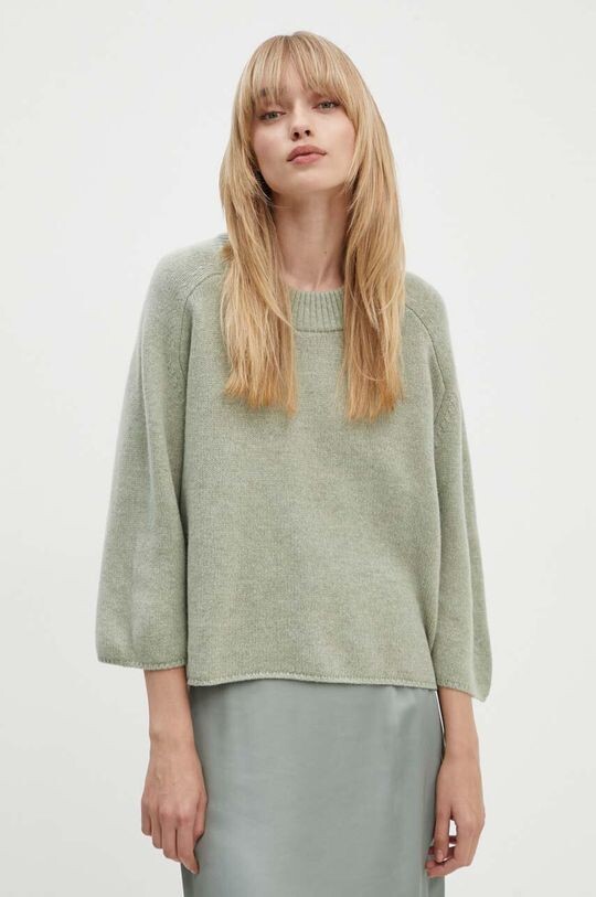 

Шерстяной свитер Cammie - Soft Lamb Day Birger et Mikkelsen, зеленый
