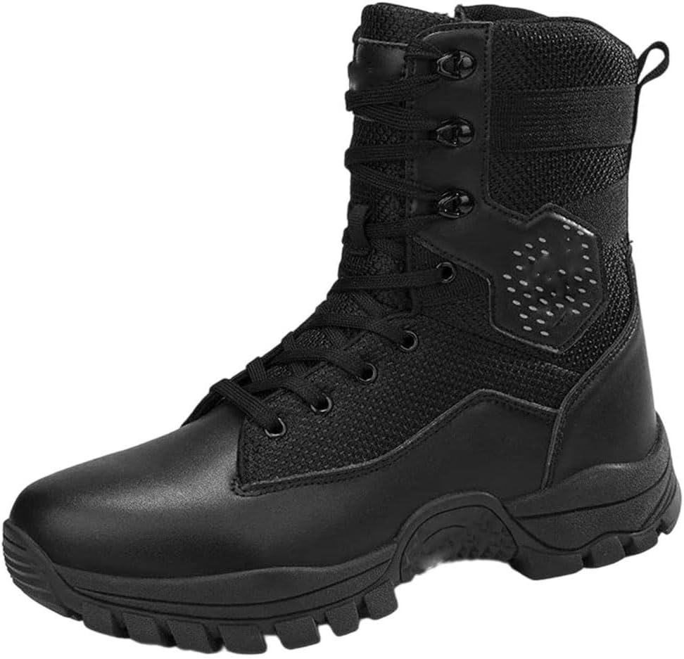 

Мужские походные кроссовки повседневные водонепроницаемые ботинки для улицы большого размера Generic, черный