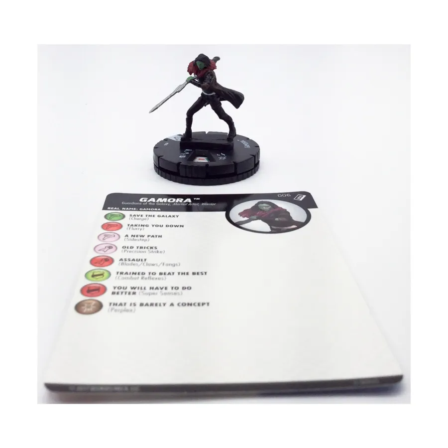

Гамора #006 (С), Marvel HeroClix - Guardians of the Galaxy 2 Movie - Singles