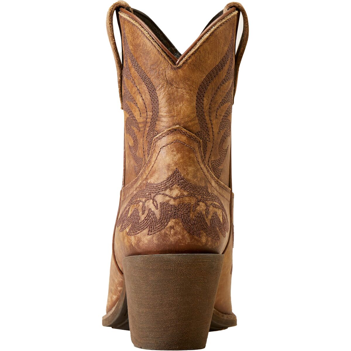 Женские полусапоги Ariat Chandler кожаные ковбойские, коричневый — фото 4