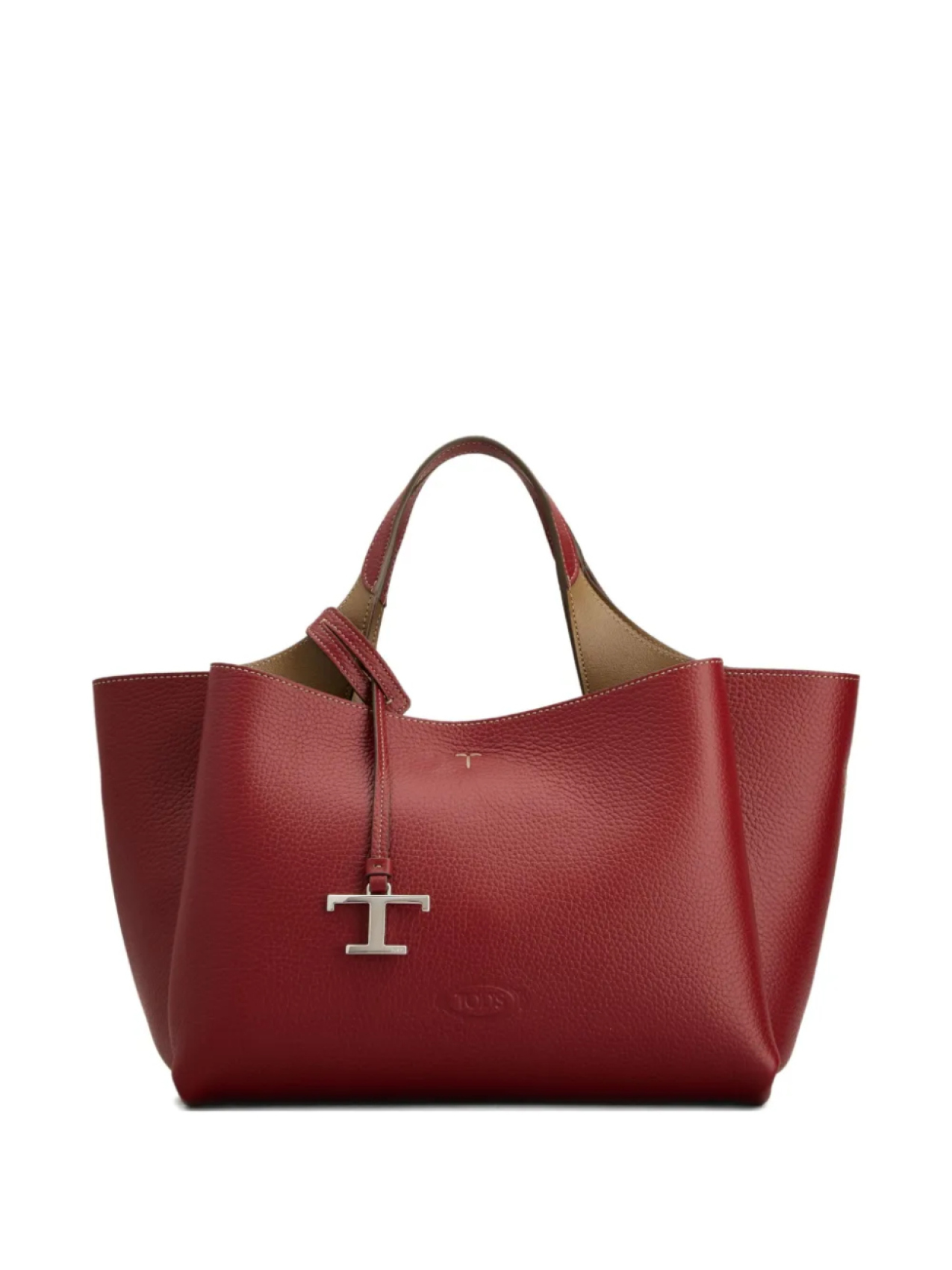 

Tod's полукруглая сумка-тоут, красный