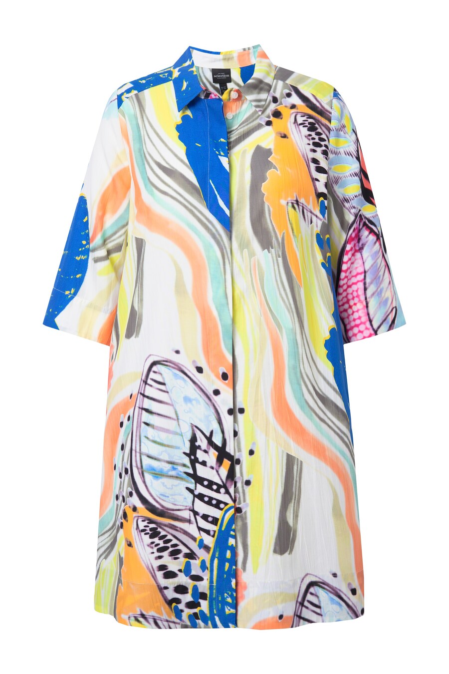 

Мини платье Ulla Popken, White