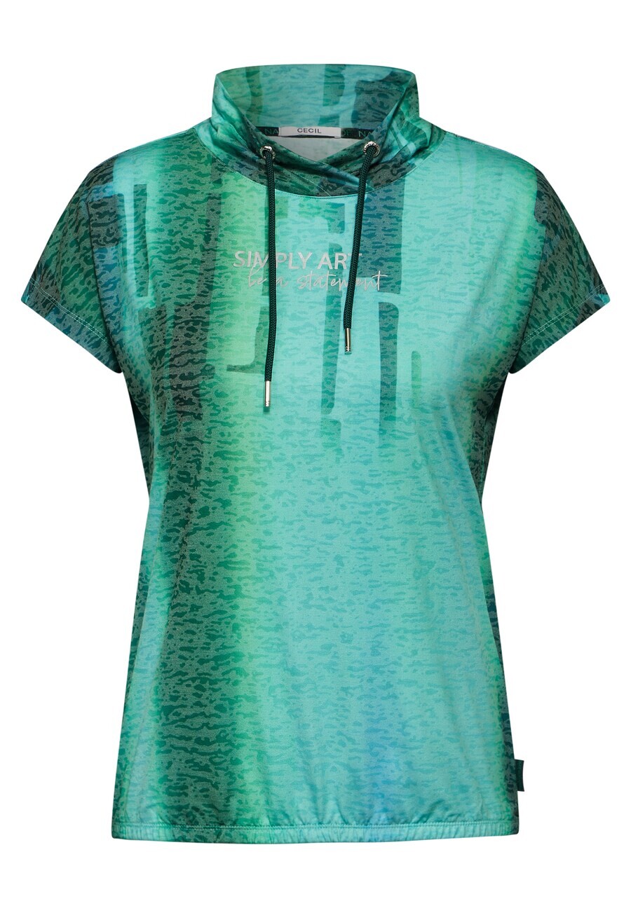 

Футболка CECIL Shirt, цвет mottled green