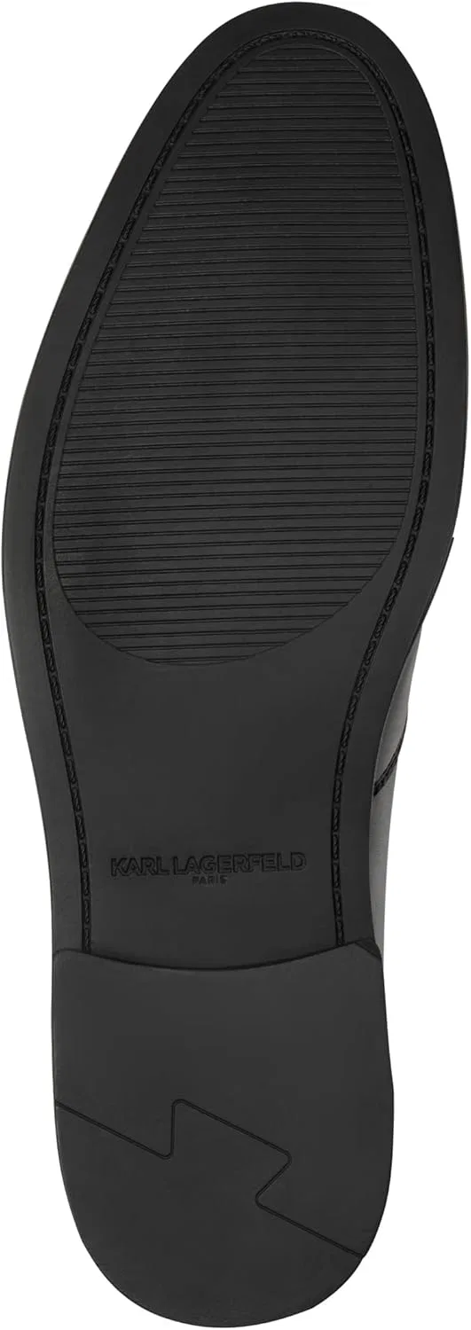 Лоферы с мыском KARL LAGERFELD, черный — фото 4