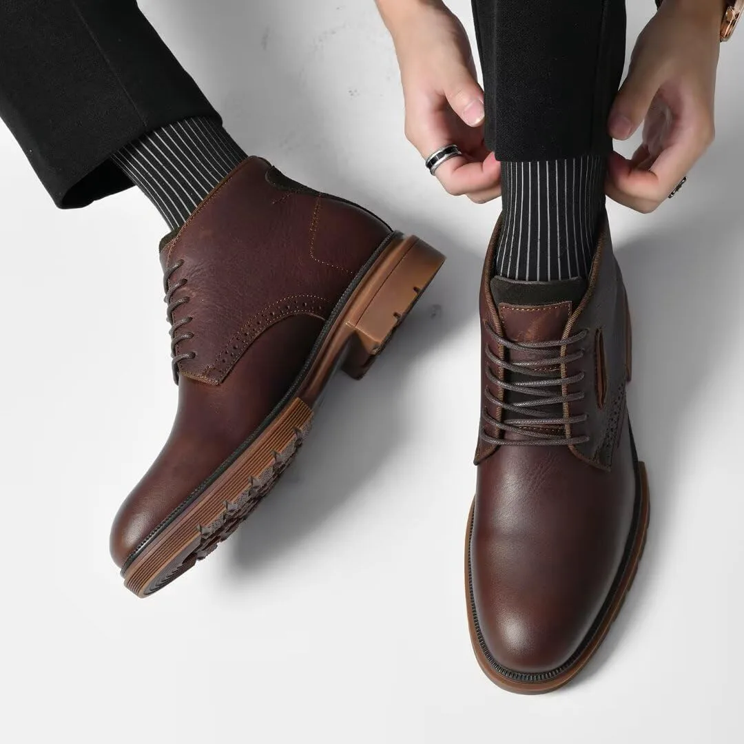 

Ботинки Arkbird Chukka: мода и комфорт, повседневные оксфорды на шнуровке, темно-коричневый