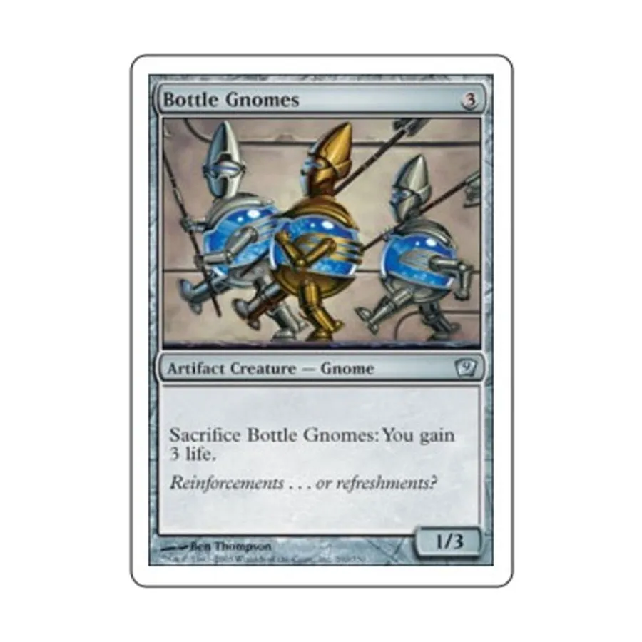 

CCG Бутылочные гномы (U), MTG - 9th Edition