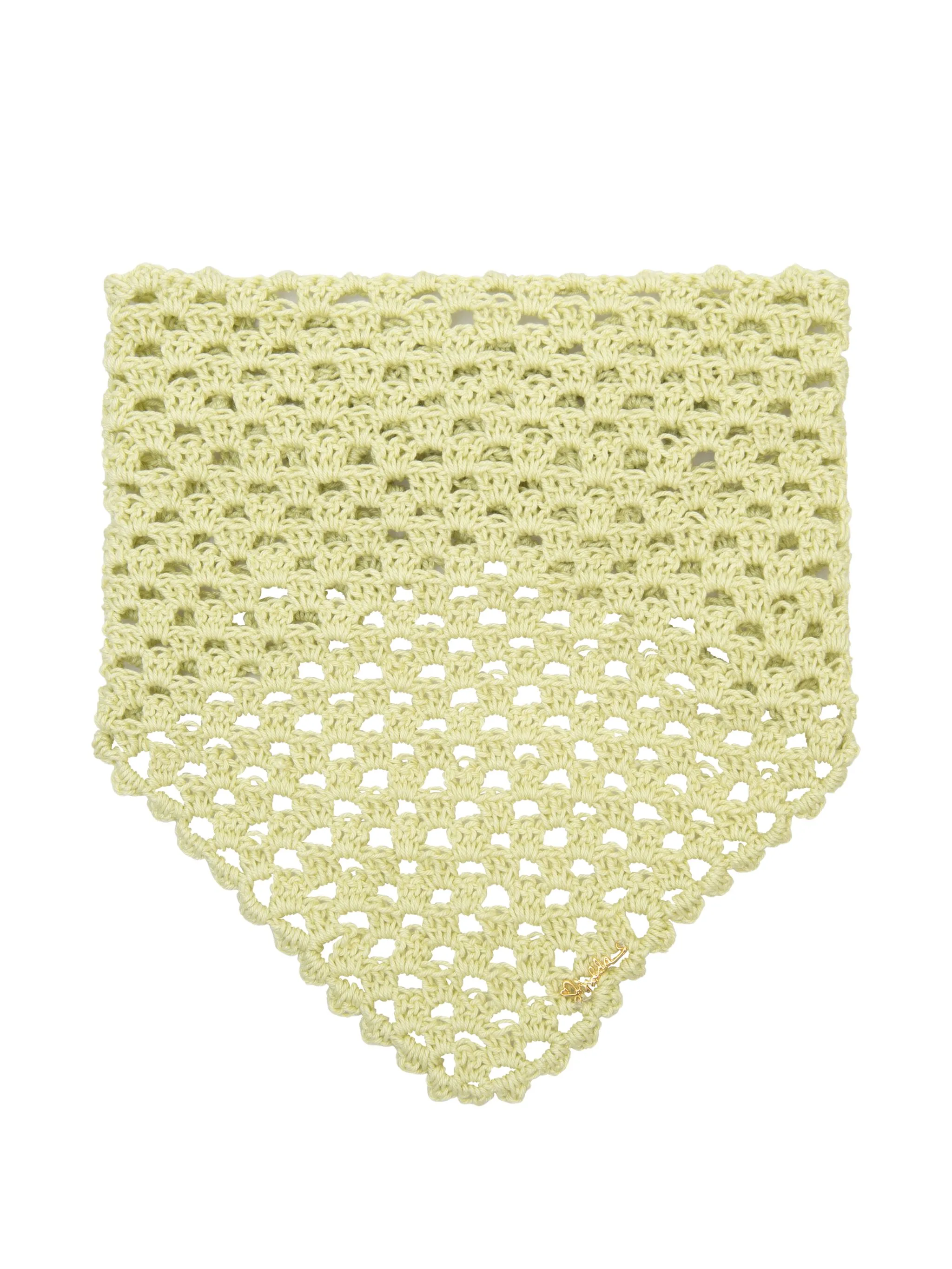 

Украшение для волос Graviola в технике кроше Isolda, желтый