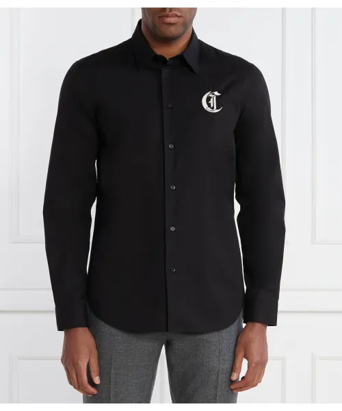 

Рубашка Regular fit Just Cavalli, черный