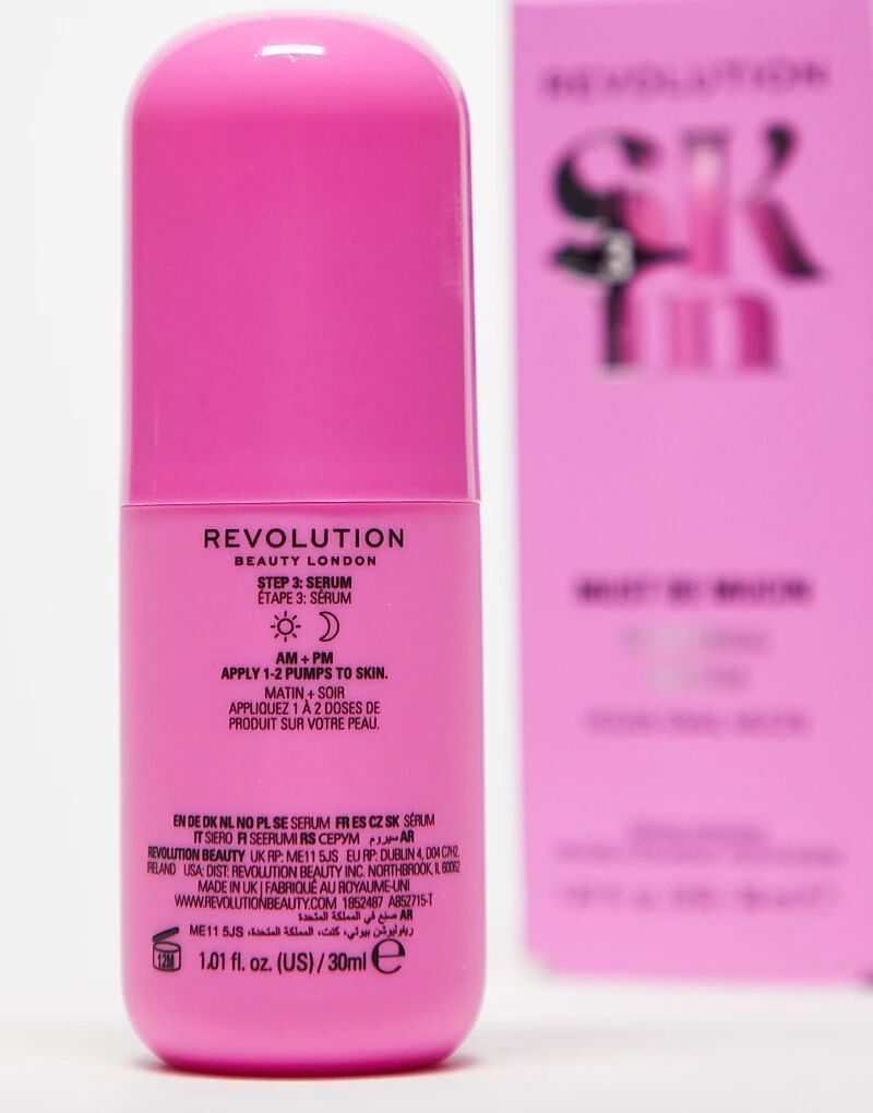 Сыворотка Revolution Skincare — Успокаивающая с муцином улитки Skin Must Be Mucin Vegan, 30 мл — фото 3