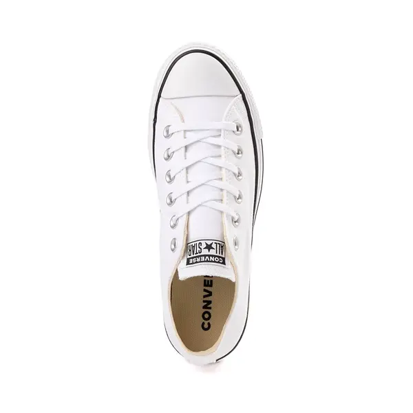 Женские кроссовки Converse Chuck Taylor All Star Lift Lo, белый — фото 4
