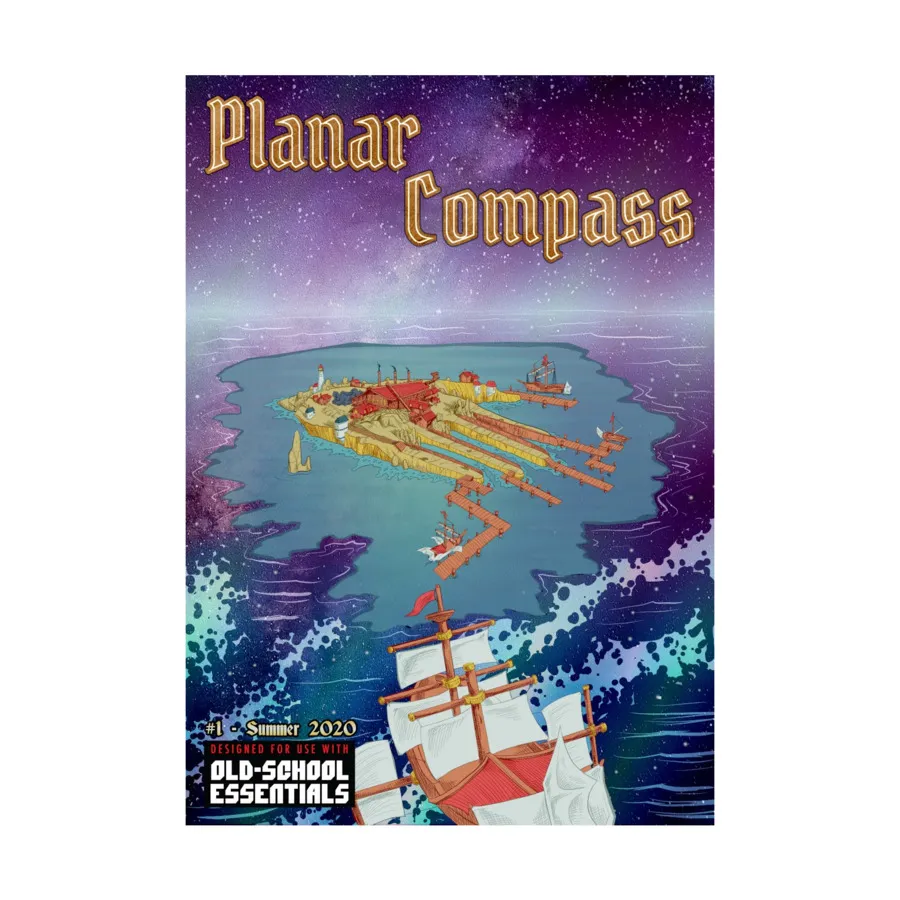 

Planar Compass - Issue #1, RPG's & Accessories (Planar Compass), мягкая обложка