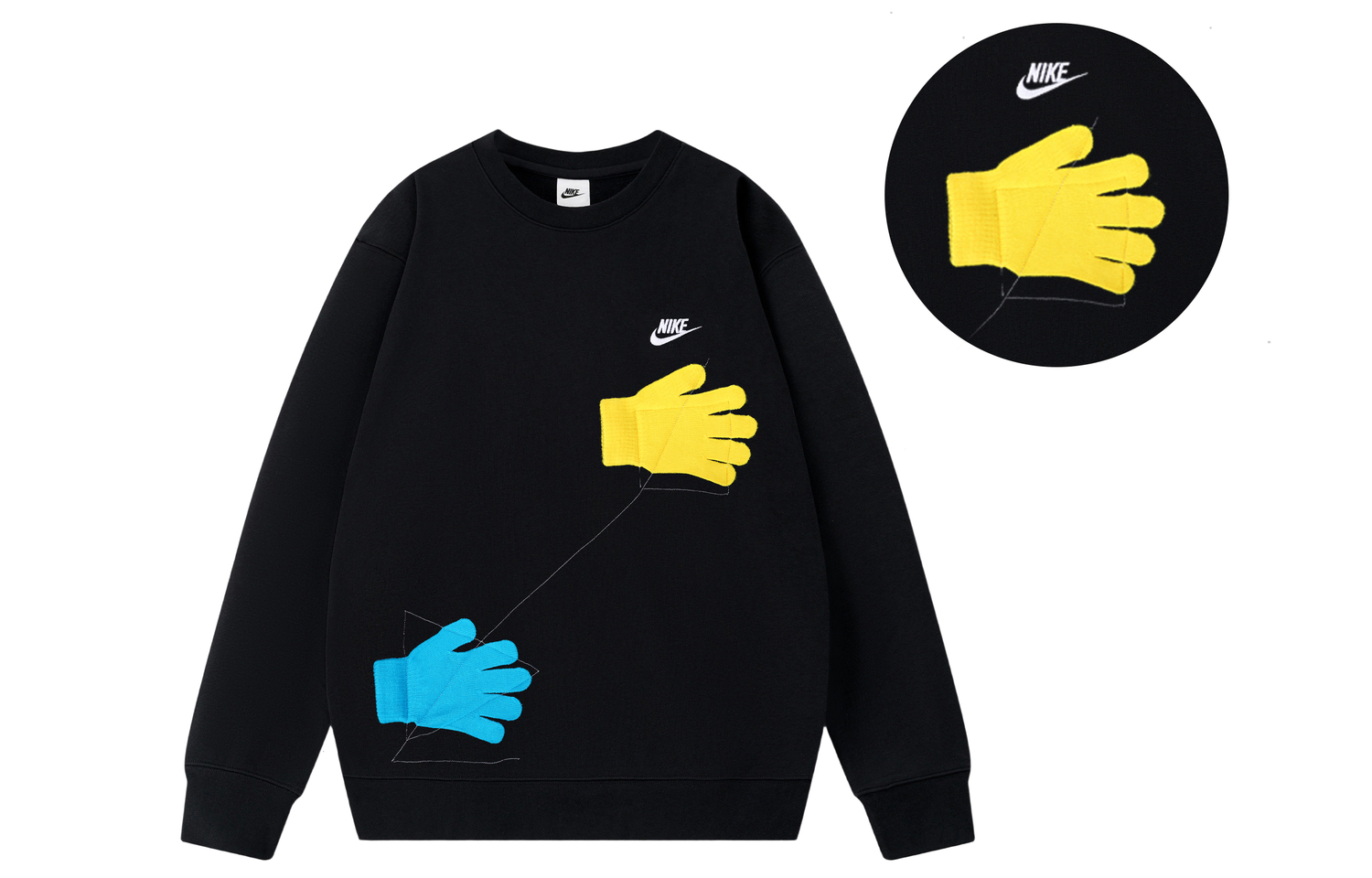 

Свитшот унисекс Nike, черный