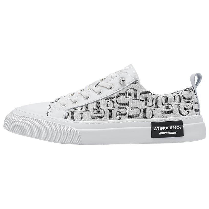 

Playboy Мужские низкие кеды из холста White, цвет HH-YZ19088 White