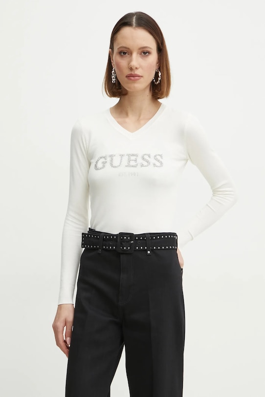 

Свитер HOLLY Guess, бежевый