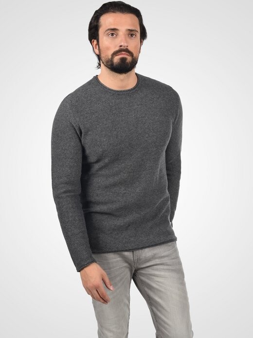 

Вязаный свитер cfkari Casual Friday, серый