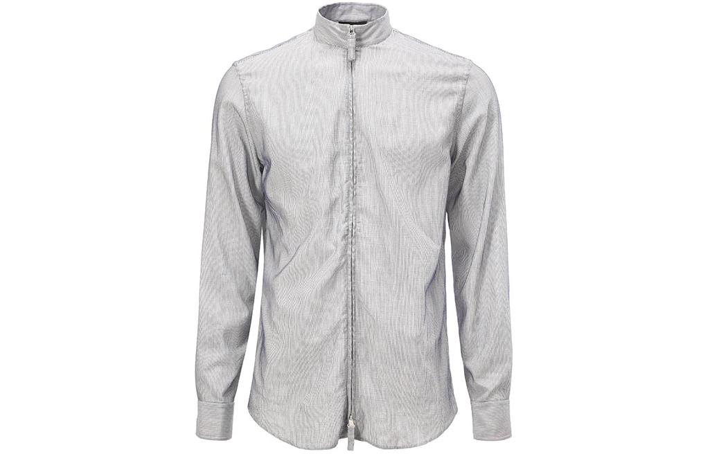 EMPORIO ARMANI Футболка мужская серая — фото 3