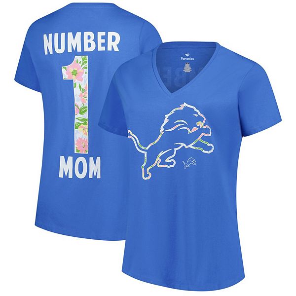 

Женская синяя футболка Detroit Lions plus size с v-образным вырезом и цветочным принтом Fanatics, Синий, Женская синяя футболка Detroit Lions plus size с v-образным вырезом и цветочным принтом Fanatics