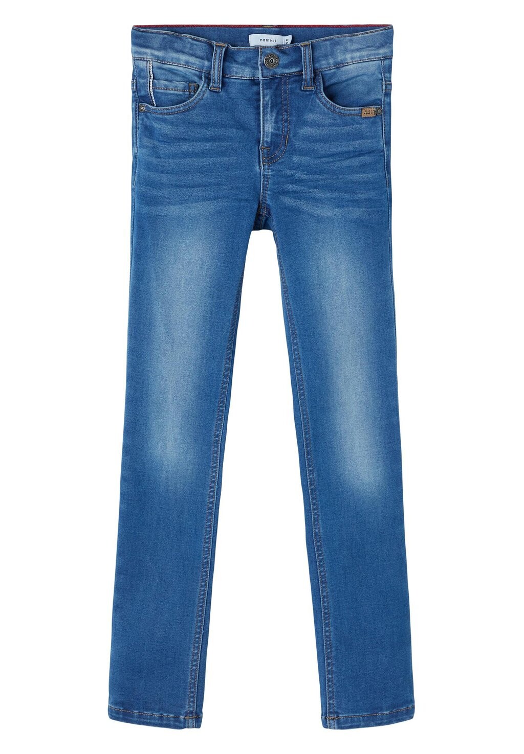Джинсы Skinny Fit NKMTHEO PANT Name it, цвет medium blue denim — фото 3