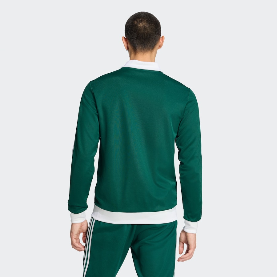 Толстовка с капюшоном на молнии ADIDAS ORIGINALS Classic, зеленый — фото 4