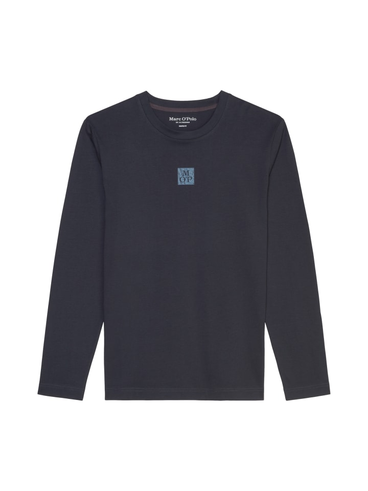 

Лонгслив Marc O'Polo Longsleeve shaped, цвет dark navy