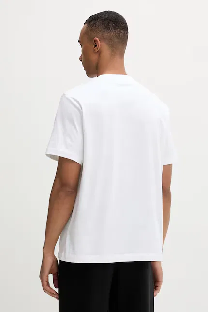 Футболка хлопковая Calvin Klein, белый — фото 3
