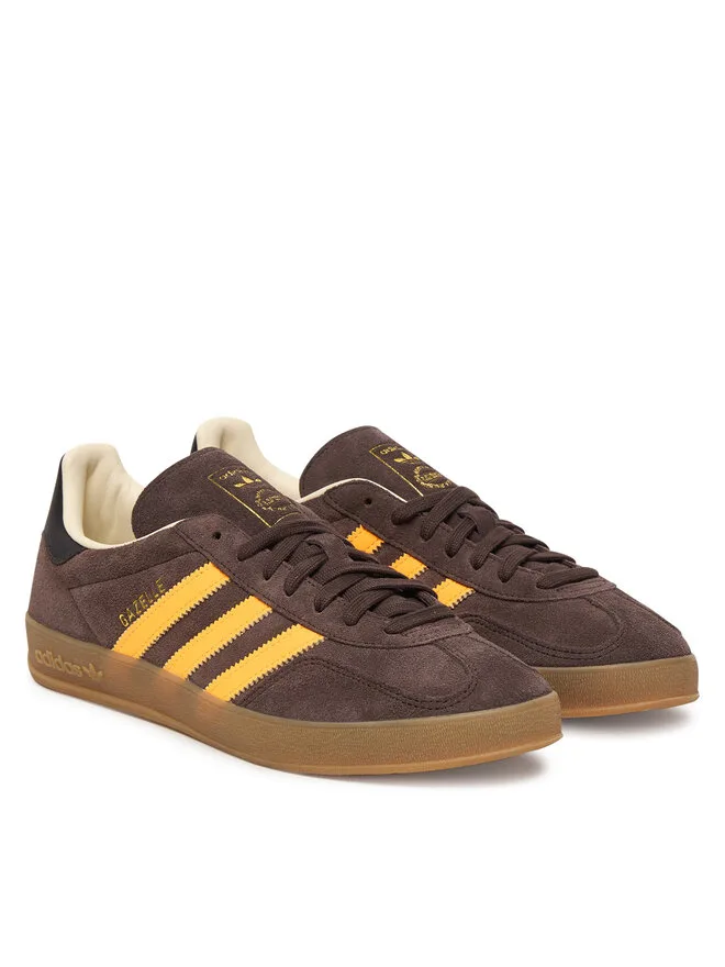 Adidas Кроссовки Gazelle Indoor IH9659 коричневые — фото 2