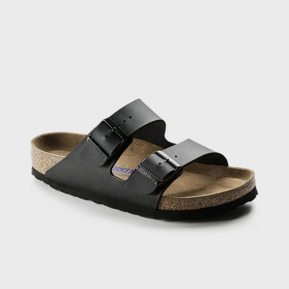 Мужские шлёпанцы Arizona SFB Birko-Flor Black Regular от Birkenstock