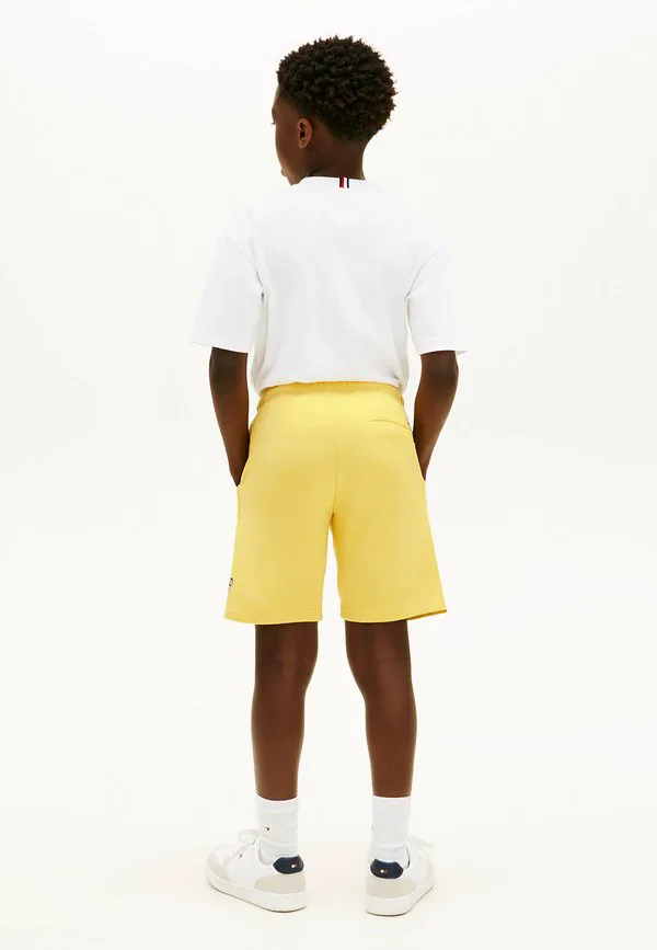 Спортивные шорты с широкими штанинами из махровой ткани Tommy Hilfiger, Yellow Dahlia — фото 3