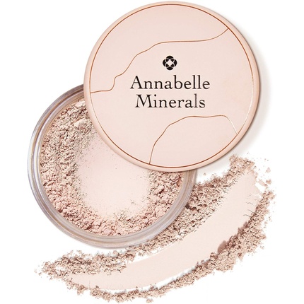 

Annabelle Minerals Coverage Минеральная основа с SPF и натуральными ингредиентами, полное покрытие, 10 г, натуральный свет