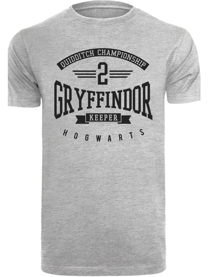 

Футболка F4NT4STIC Harry Potter Gryffindor Keeper, пестрый серый