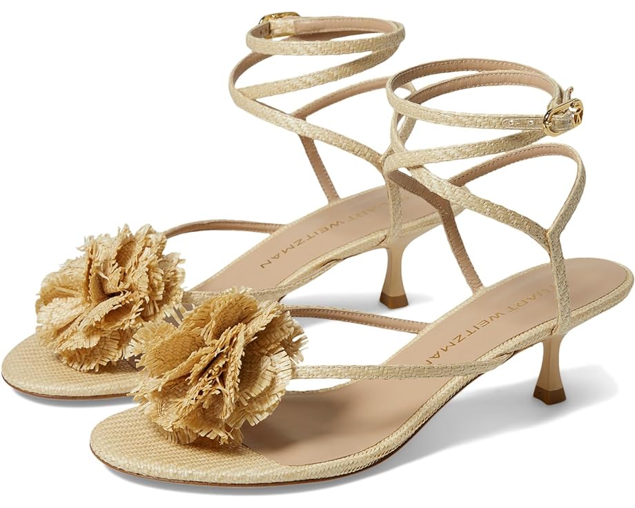 

Туфли Stuart Weitzman Belize 50 Sandal, цвет Natural