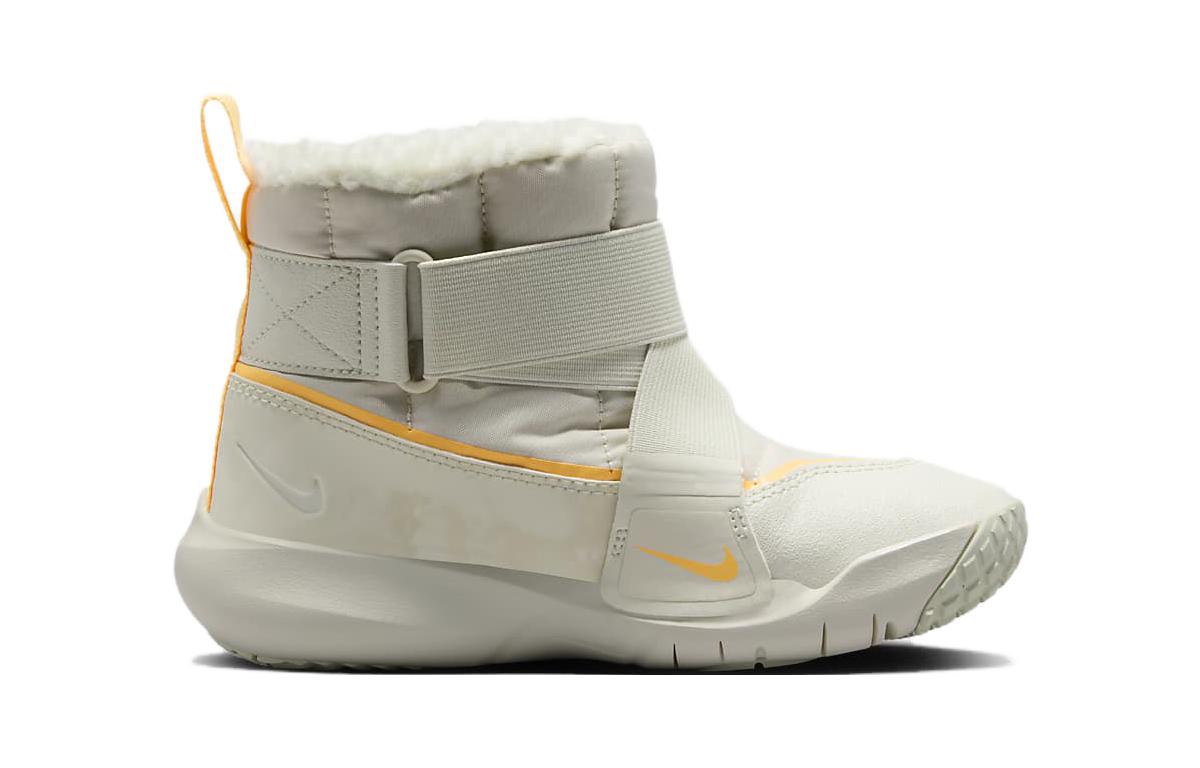 Nike Flex Advance Cushioning Устойчивые к износу детские ботинки Белый Оранжевый для детей 3-7 лет — фото 2