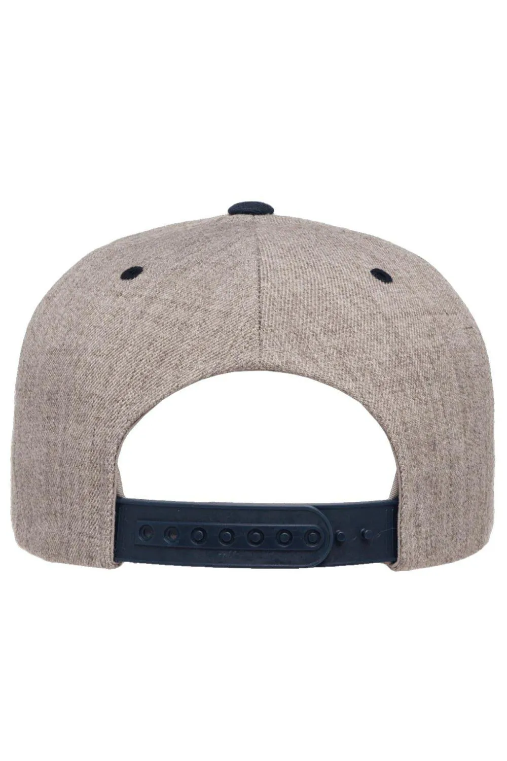 

Классическая двухцветная кепка Snapback премиум-класса Yupoong, серый