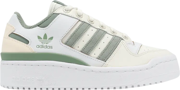 

Кроссовки Wmns Forum Bold 'Off White Silver Green', кремовый, Бежевый, Кроссовки Wmns Forum Bold 'Off White Silver Green', кремовый