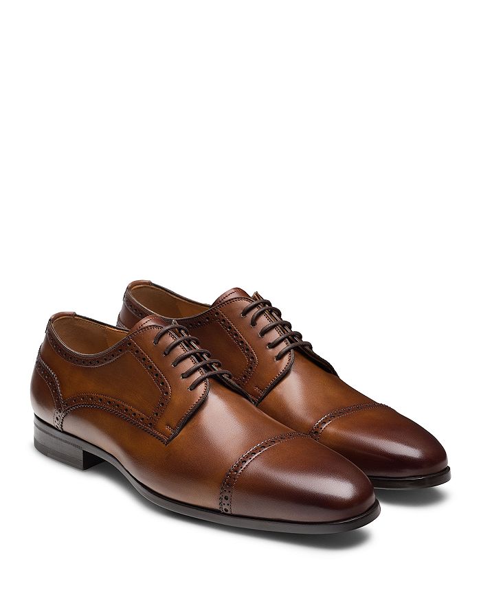 

Мужские оксфорды Macsen с мыском-каплей Magnanni, коричневый