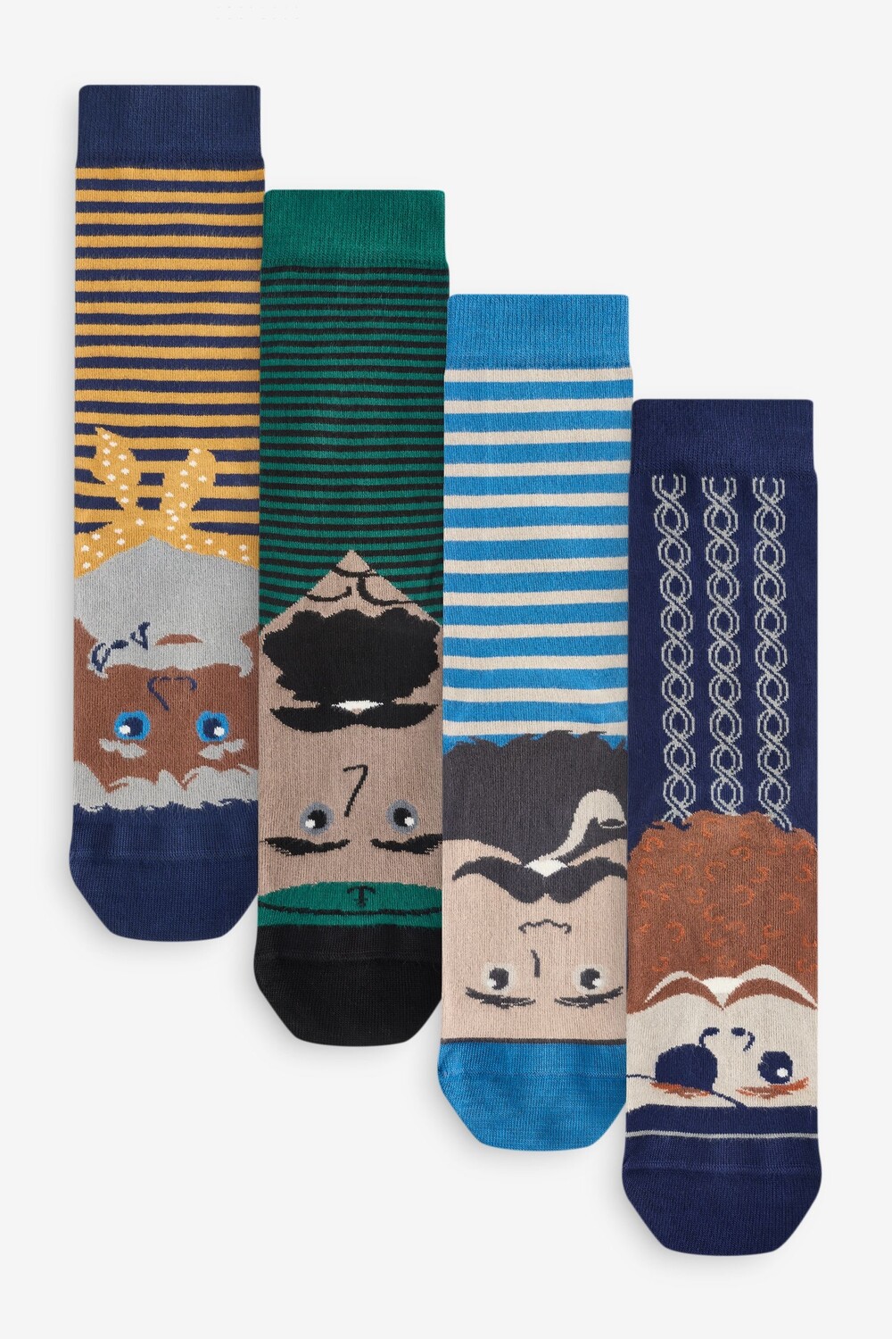 

Носки мужские рыбацкие, коробка из 4 шт Seasalt Cornwall, синий