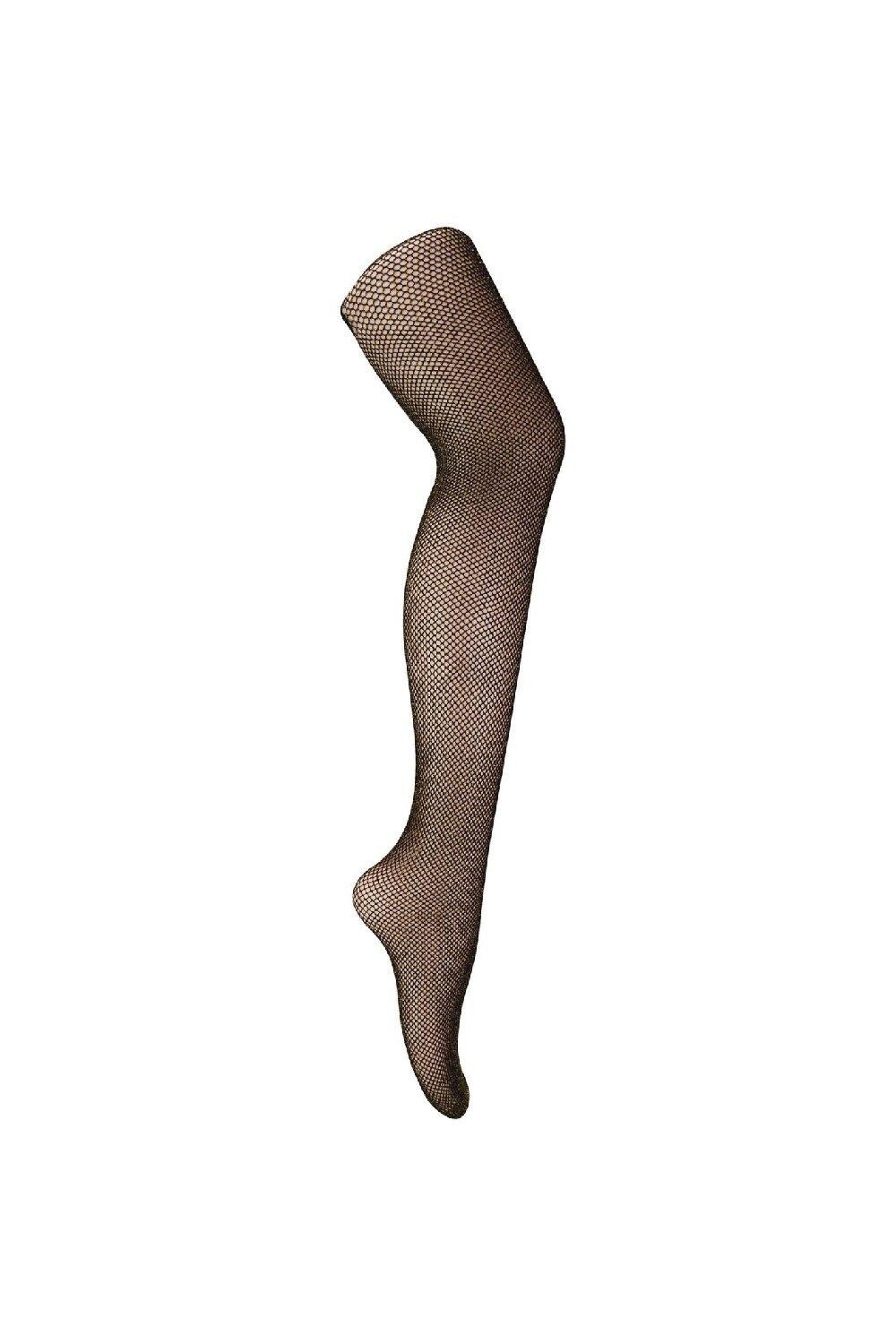 

Мягкие колготки с блестками и блестками в сеточку с высокой талией Sock Snob, золото