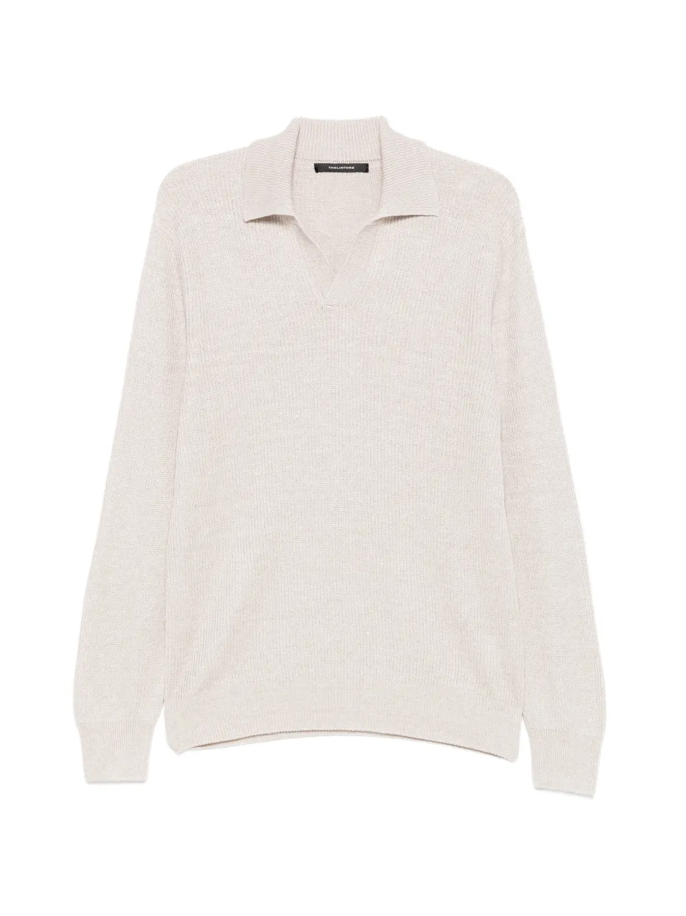 

Поло с длинными рукавами Tagliatore, бежевый