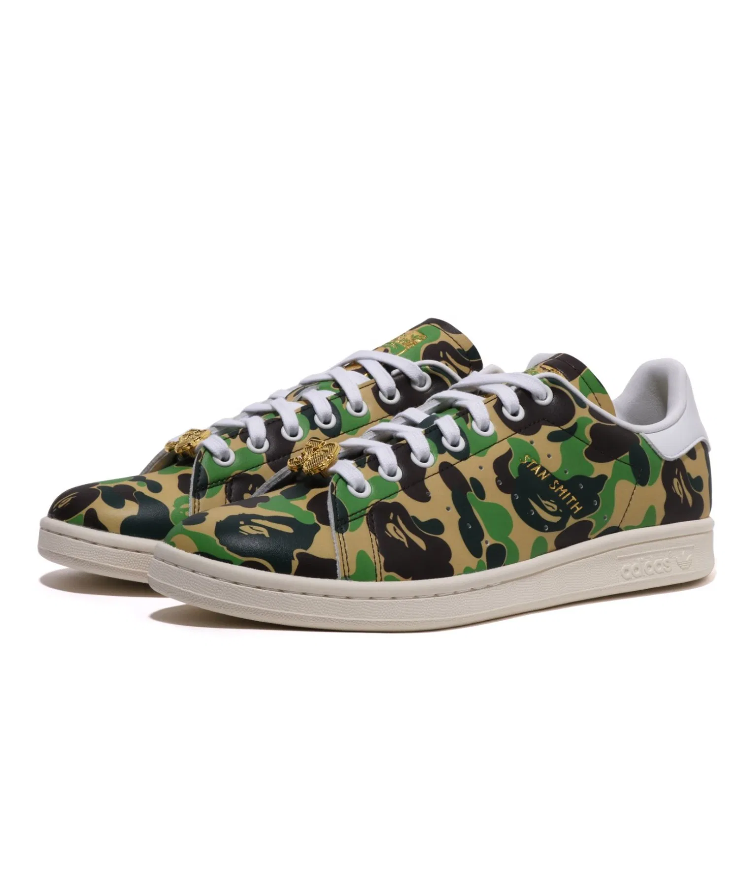 Мужские кроссовки Adidas Stan Smith BAPE ABC CAMO